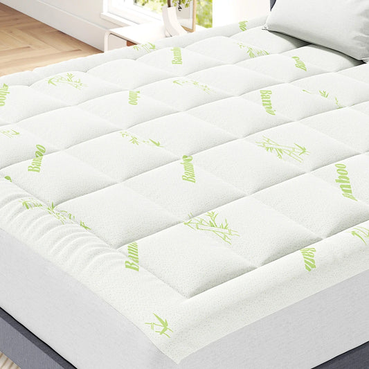 Bamboo Viscose Memory Foam Mattress Topper